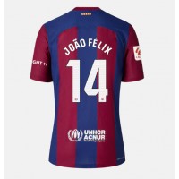 Fotbalové Dres Barcelona Joao Felix #14 Dámské Domácí 2023-24 Krátký Rukáv